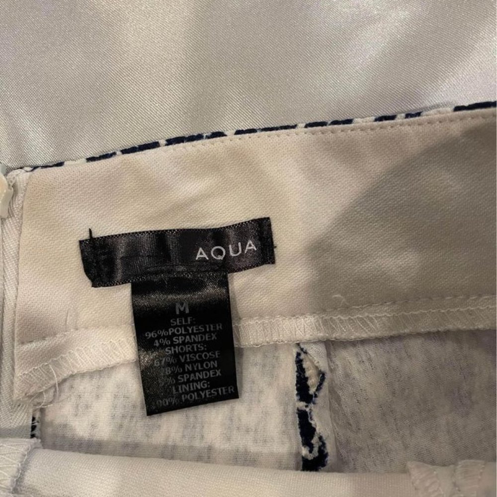 Aqua Envelope Skort Size Medium
